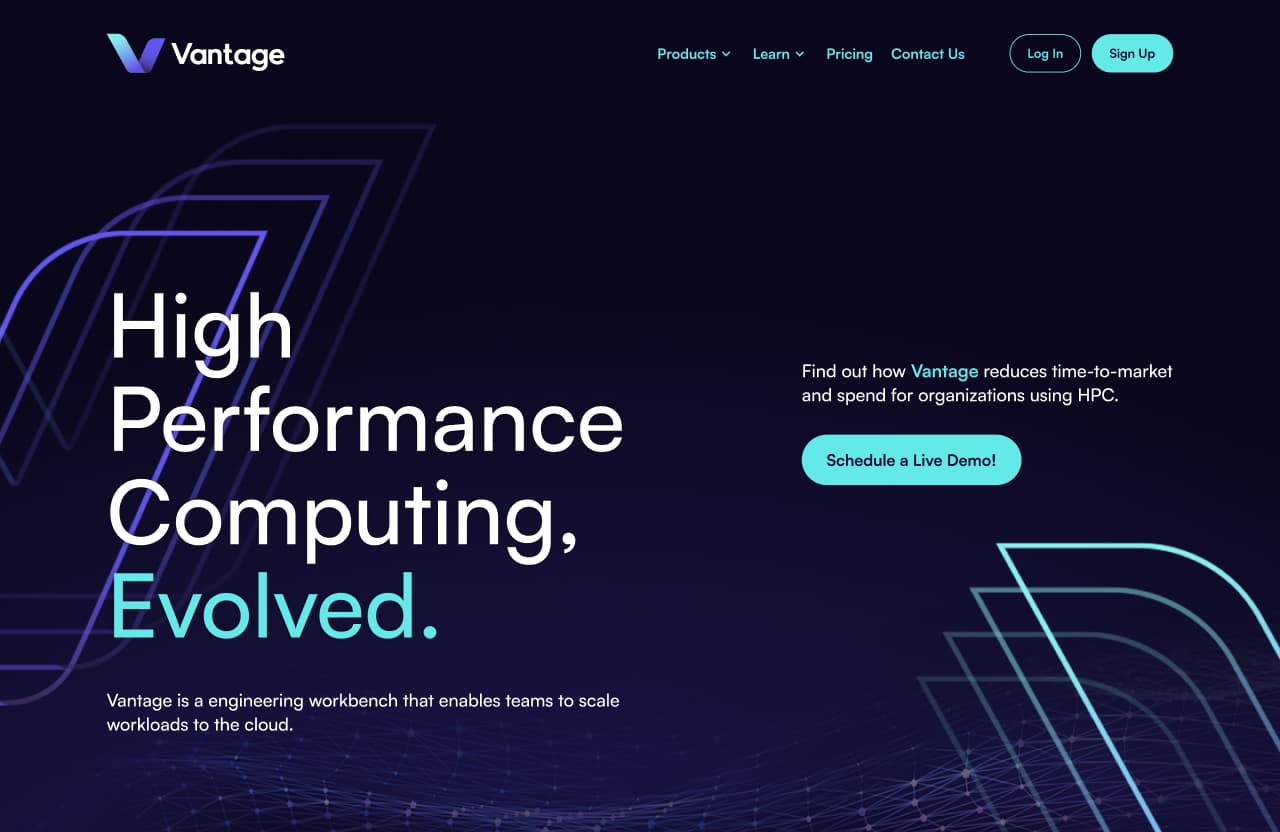 Vantage - High Performance Computing, Evolved